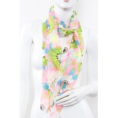 Soft Silk Printed Scarf C29